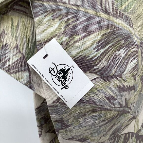 NWT Men's Disney Linen/Cotton Blend Spirit Jersey-medium palm‎ - Picture 7 of 13